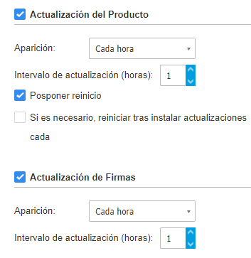 Actualización de los Agentes