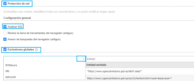 exclusiones